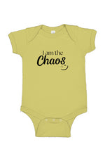 Load image into Gallery viewer, I am the chaos Infant Fine Jersey Bodysuit