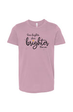 Load image into Gallery viewer, Dear Daughter, Shine Brighter Youth T- shirt