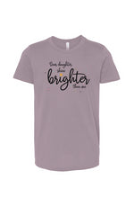 Load image into Gallery viewer, Dear Daughter, Shine Brighter Youth T- shirt