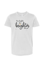 Load image into Gallery viewer, Dear Daughter, Shine Brighter Youth T- shirt