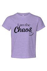 Load image into Gallery viewer, I am the chaos Toddler Jersey Tee