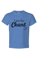 Load image into Gallery viewer, I am the chaos Toddler Jersey Tee