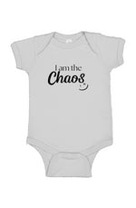 Load image into Gallery viewer, I am the chaos Infant Bodysuit