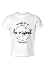 Load image into Gallery viewer, Dear Daughter, Be Original Toddler Jersey Tee second listing