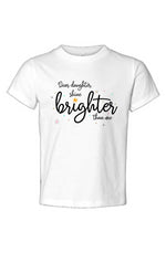 Load image into Gallery viewer, Dear Daughter, Shine Brighter Toddler Jersey Tee 3rd upload