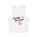 Load image into Gallery viewer, Prettier off the gram rib racer Tank