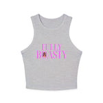 Load image into Gallery viewer, Fully Boasty Rib Racer Tank - Fuchsia lettering
