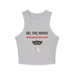 Load image into Gallery viewer, Moonlighting soca queen Rib Racer Tank Top