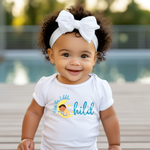 Load image into Gallery viewer, Bless this likkle child Infant Bodysuit