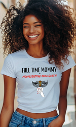 Load image into Gallery viewer, Moonlighting Soca Queen crop tee