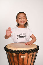 Load image into Gallery viewer, I am the chaos Toddler Jersey Tee
