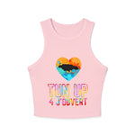 Load image into Gallery viewer, Tun Up 4 J&#39;ouvert Rib Racer Tank
