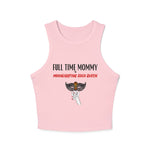 Load image into Gallery viewer, Moonlighting soca queen Rib Racer Tank Top

