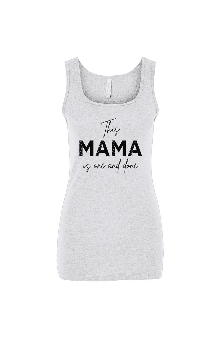 One and done Women's Micro Rib Tank