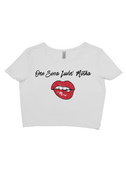 One soca luvin motha crop tee