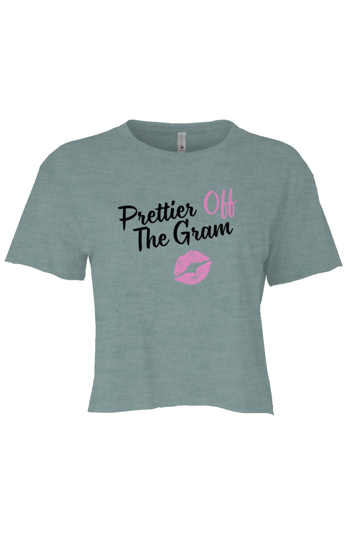 Prettier off the gram Crop Tee