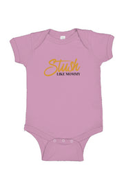 Stush Like Mommy Infant Fine Jersey Bodysuit second upload