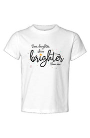 Dear Daughter, Shine Brighter Toddler Jersey Tee 3rd upload