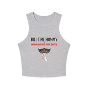 Moonlighting soca queen Rib Racer Tank Top