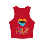 Load image into Gallery viewer, Tun Up 4 J&#39;ouvert Rib Racer Tank
