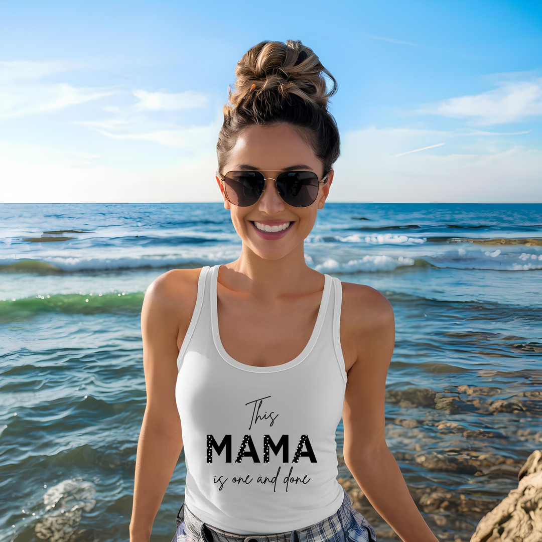One and done Women's Micro Rib Tank