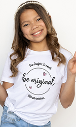 Load image into Gallery viewer, Dear Daughter, Be Original Youth T-Shirt
