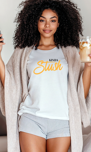 Kinda Stush Women's Slim Fit Tee