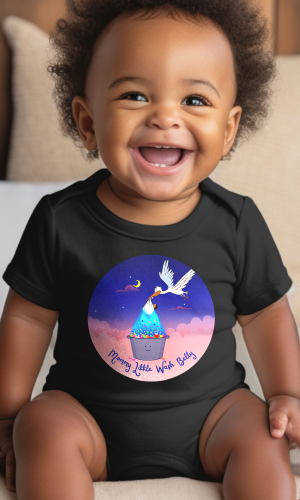 Mommy Likkle Wash Belly Infant Bodysuit