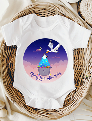 Mommy Likkle Wash Belly Infant Bodysuit